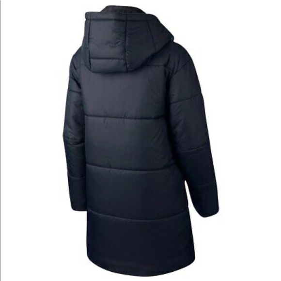 NIKE! SPORTSWEAR Thermal Hooded Puffer Parka Coat - Picture 5 of 16